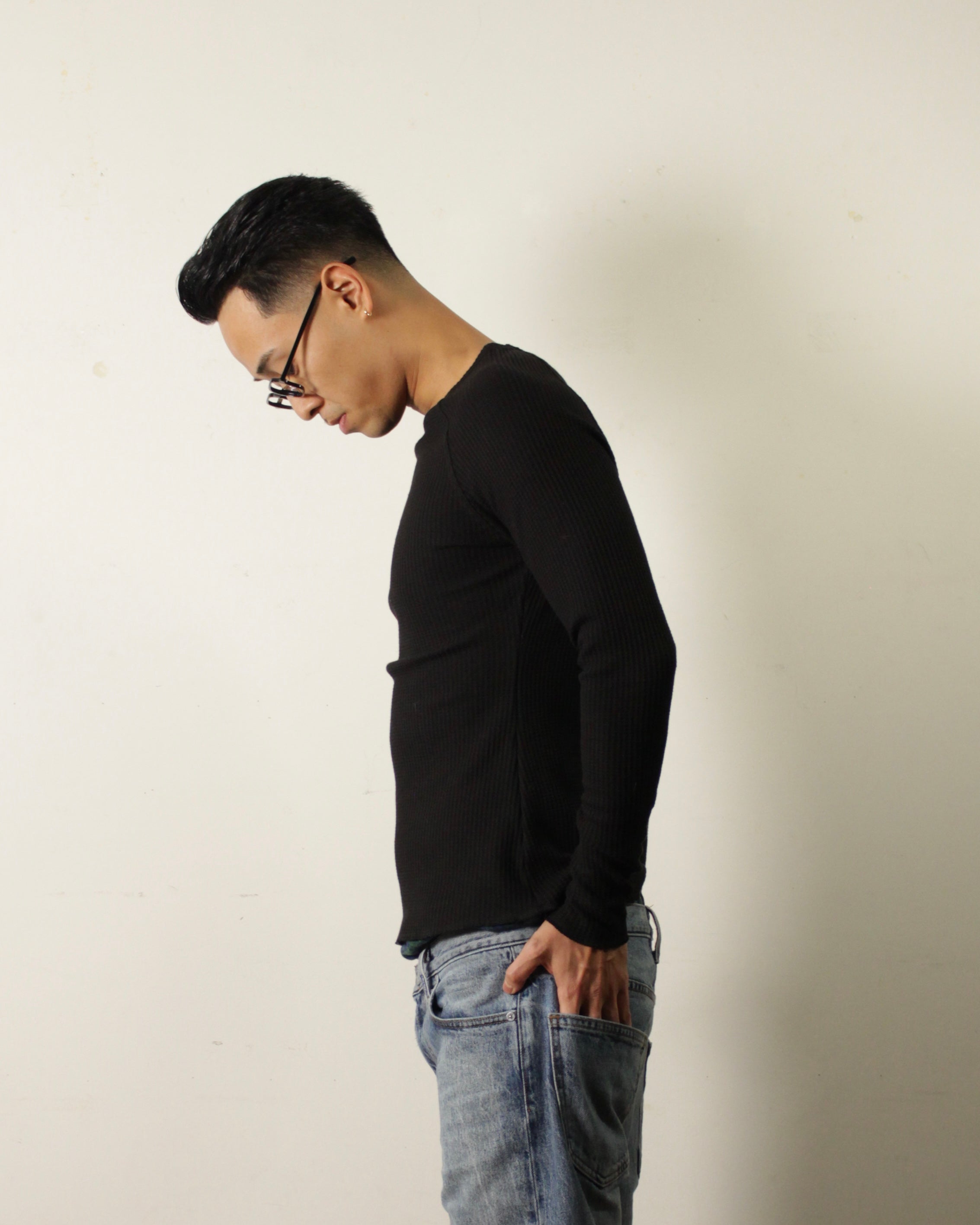 Long sleeve thermal shirt - Black