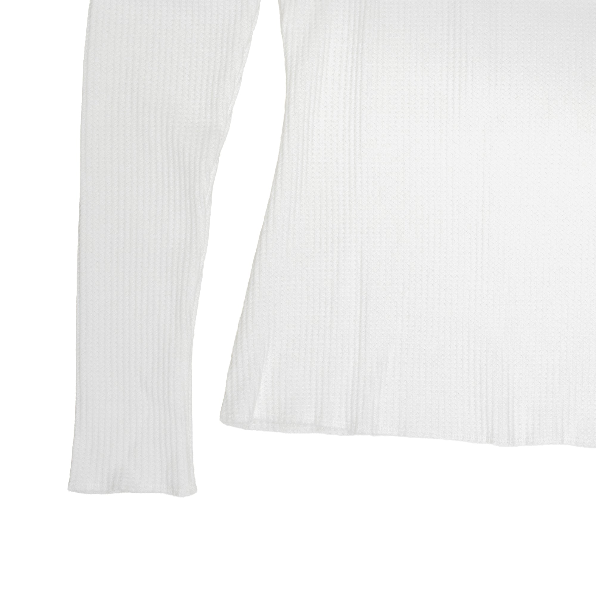 Long sleeve thermal shirt - White