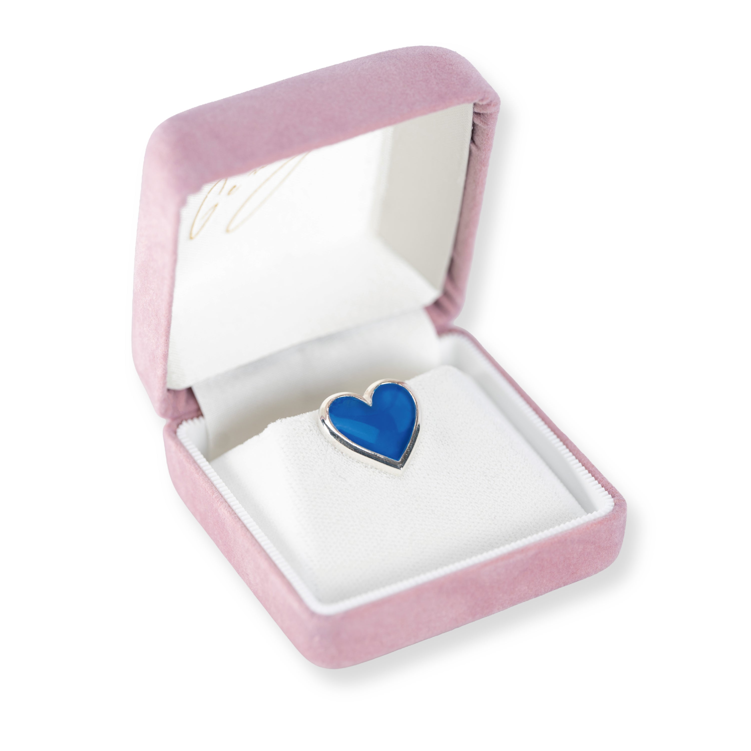 Mini Heart Brooch (Silver 925) – Large