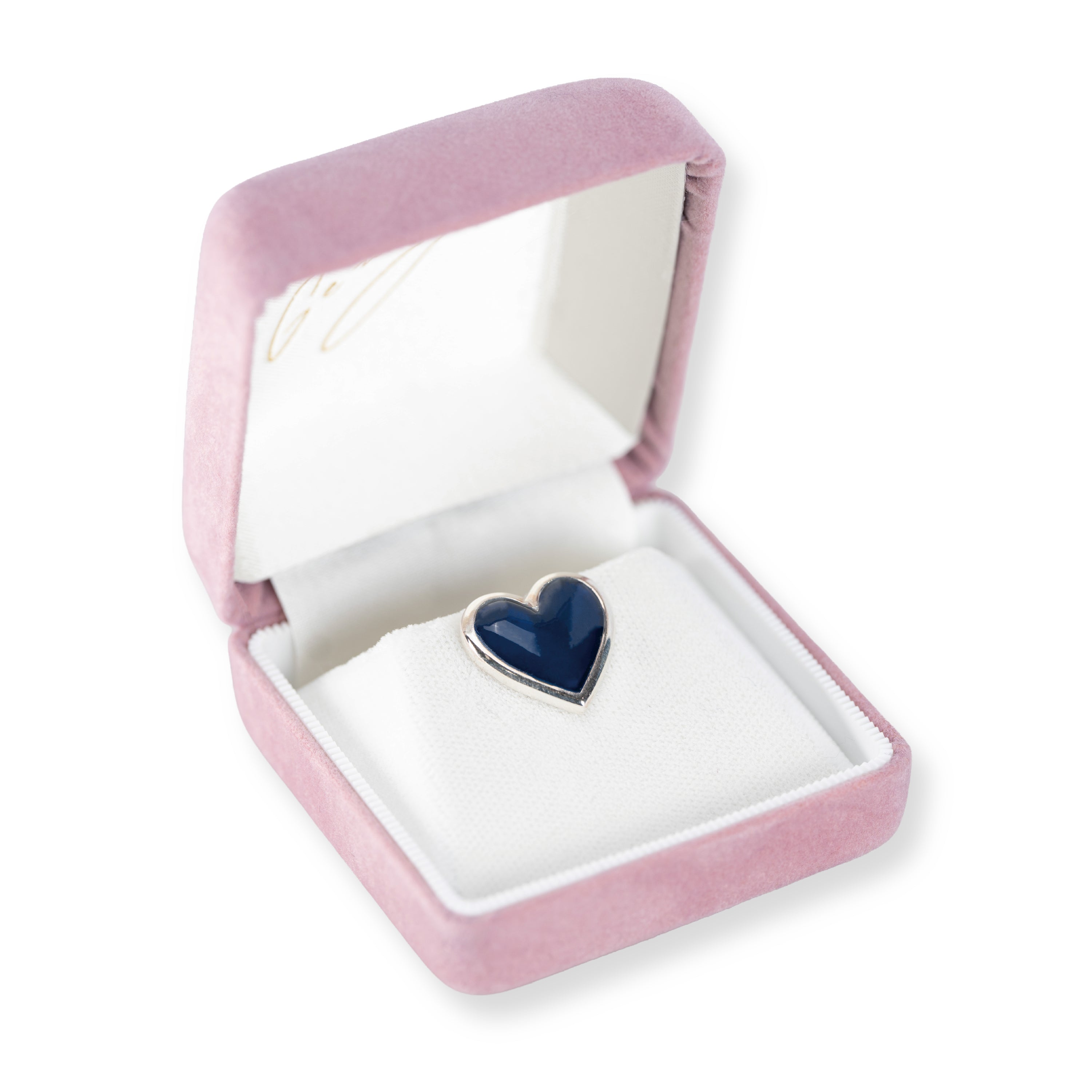 Mini Heart Brooch (Silver 925) – Large