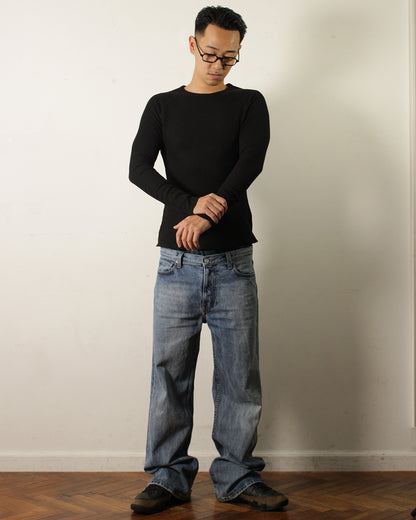 Long sleeve thermal shirt - Black