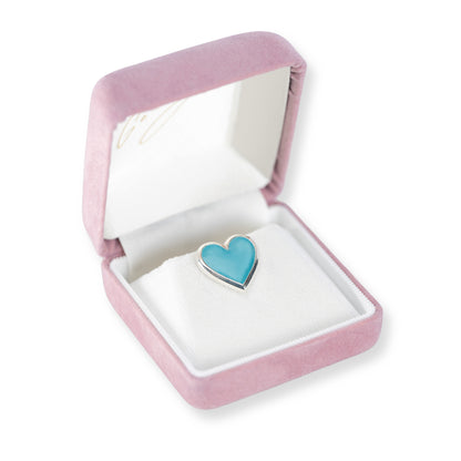 Mini Heart Brooch (Silver 925) – Large