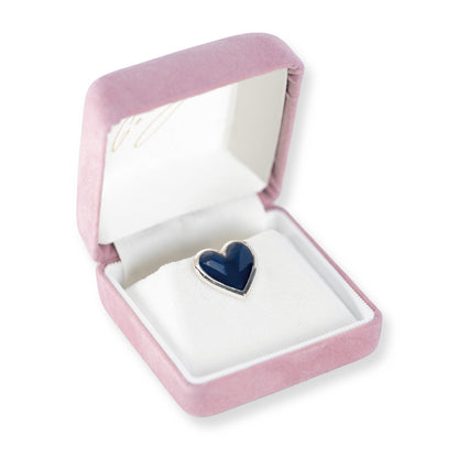 Mini Heart Brooch (Silver 925) – Large