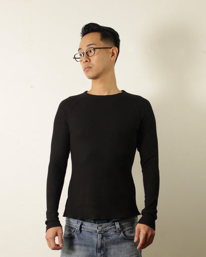 Long sleeve thermal shirt - Black